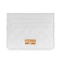 MARCA - GUESS Tarjetero Nerina Blanco - Mujer - Belleza - accesorio