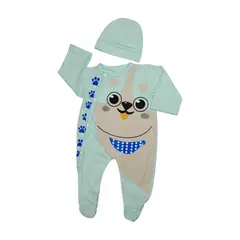 GENERICO - Enterizo modelo perrito de algodón