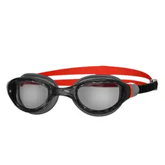 ZOGGS - Lentes de Natación Phantom 2.0 Negro Rojo