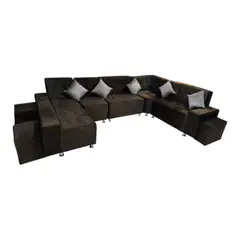 GENERICO - Mueble seccional Americano chocolate