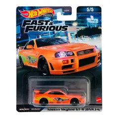 MARCA - Escala - Rapidos y Furiosos - Hot Wheels - NISSAN SKYLINE R34 - piel Supra SKIN - FAST & FURIOUS