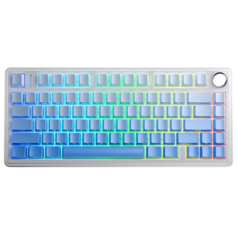 Teclado Mecanico F75 Blue Switch Leobog reaper Green