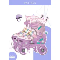 GENERICO - PATINES C/LUCES MAGIC MY MELODY- S (31-34)