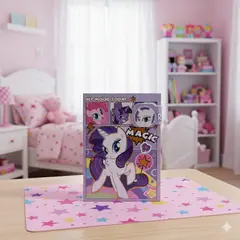 GENERICO - Libreta de Apuntes de Unicornio Blanco y Morado