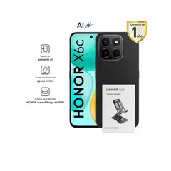 HONOR - X6C 6RAM 256GB NEGRO REGISTRADO + PHONE HOLDER