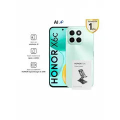 HONOR - X6C 6RAM 256GB AZUL REGISTRADO + PHONE HOLDER