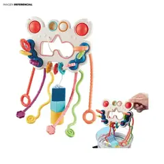 GENERICO - Juguete Sensoriales para Bebés Montessori 5 en 1 Multiuso