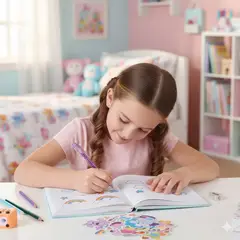 GENERICO - Libreta de Apuntes de Unicornio Celeste