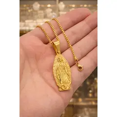 GENERAL - Collar Devocional Virgen de Guadalupe Elegancia y Protección