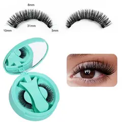 GENERICO - Pestaña Magnetica ZP01 + aplicador + espejo /EFECTO CAT EYE