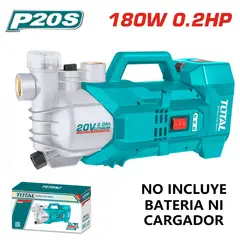 TOTAL TOOLS - Bomba De Agua Inalámbrica De 20V TOTAL - TGWPLI201801