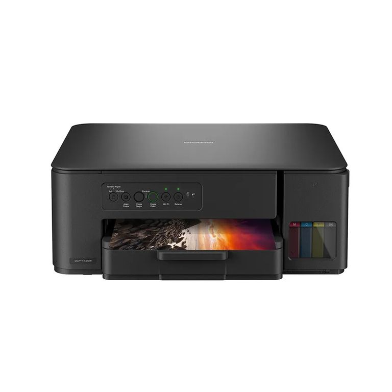 Impresora Multifunción Dcp-T430W Wi-Fi Inkjet Tanques Recargables Color