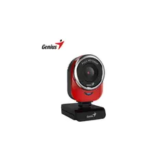 GENIUS - CAMARA QCAM 6000 FHD 1080P USB ROJO