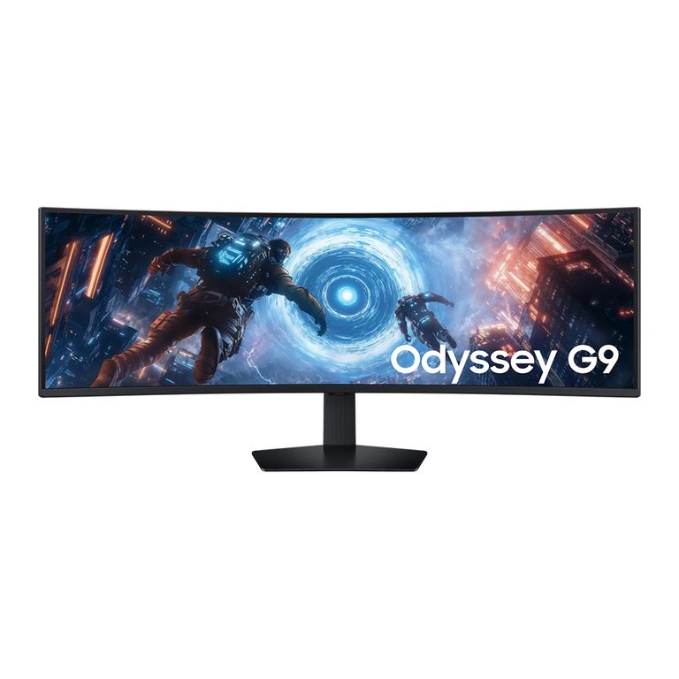 Monitor Gaming Odyssey G9 - Pantalla Curva 49" Dqhd 144Hz 1Ms Freesync, Negro