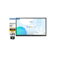 SAMSUNG - Pantalla Pizarra Interactiva 86 WAD 4K con Android 13 - Idea