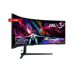 SAMSUNG - Monitor 57 LS57CG950NNXZA Ultra Pantalla QLED Curve 4K Ide