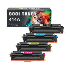 FIVEX - Kit de Toner Compatible 414A M454dn M454dw M479dw