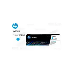 HP - Toner 215A Cian Original - 850 páginas de impresión de calidad sup