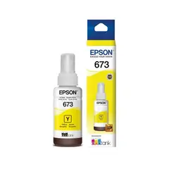 EPSON - Tinta 673 amarilla de 70ml para impresoras alta calidad y rend