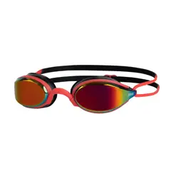 ZOGGS - Lentes de Natación Fusion Air Rojo Negro Titanium