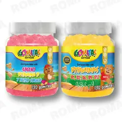 GENERICO - PACK 2 GOMITAS CALCIO NIÑOS + VITAMINAS PARA NIÑOS SOTTCORLABS