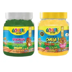 GENERICO - PACK 2 GOMITAS PROPÓLEO NIÑOS + GOMITAS OMEGA 3 NIÑOS SOTTCORLABS