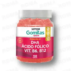 GENERICO - GOMITAS DHA ACIDO FOLICO 130 SOTTCORLABS