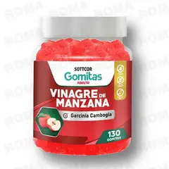 GENERICO - GOMITAS VINAGRE DE MANZANA 130 SOTTCORLABS
