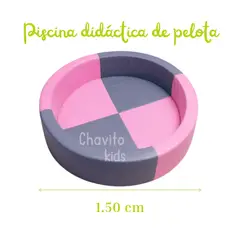 GENERICO - PISCINA DE PELOTAS 150 X 33 CM