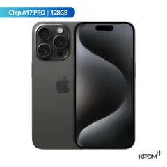 APPLE - Celular iPhone 15 Pro 128GB Titanio Oscuro eSIM Seminuevo Grado A