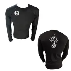 AQUA&MODA - LICRA CON PROTECCIÓN UV AQUAMODA LAMGKNLGBR GK NEGRO LOGO BLANCO REFLECTIVO