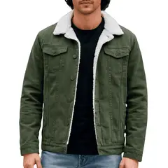 ELEMENT SPECIAL EDITION - Casaca Jean con Peluche Interior Estilo Urbano Premium