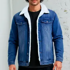 ELEMENT SPECIAL EDITION - Casaca Jean con Peluche Interior Estilo Urbano Premium