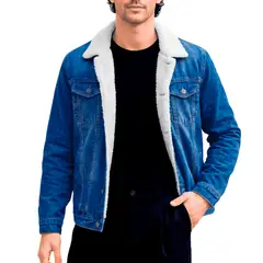 ELEMENT SPECIAL EDITION - Casaca Jean con Peluche Interior Estilo Urbano Premium