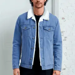 ELEMENT SPECIAL EDITION - Casaca Jean con Peluche Interior Estilo Urbano Premium