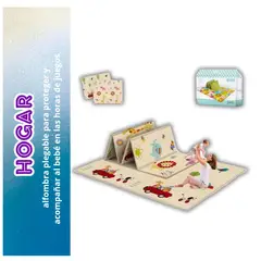 GENERICO - Tapete Plegable para Juegos para niños - tapete Que Ahorra Espacio .