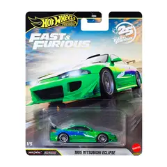 MARCA - Auto a escala - Hot Wheels - MITSUBISHI ECLIPSE - PREMIUM CHASE - Brian O´conner