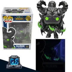 FUNKO - POP ILLIDAN STORMRAGE GLOW CHASE 1101 WORLD OF WARCRAFT WOW