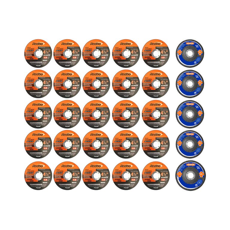 Discos De Corte Para Amoladora X30 115mm Metales