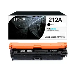 FIVEX - Toner HP Compatible 212A Negro W2120A 5,500 Paginas Alta Calidad