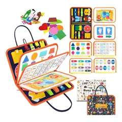 GENERICO - Juguetes Sensoriales De Viaje Freebear Busy Board Para Niños