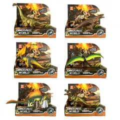 GENERICO - Set de Dinosaurios 6 Figuras de Colección Juguete Niño