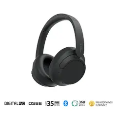 SONY - Audifonos WH-CH720 Bluetooth 35hrs - NEGRO