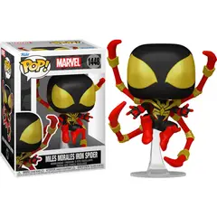 FUNKO - POP MARVEL Spider-Man Comics- Miles Iron Spider Styles May Vary