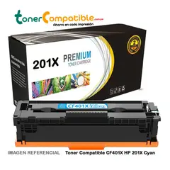 FIVEX - Toner Compatible HP 201X Cyan M252nM274nM277dw