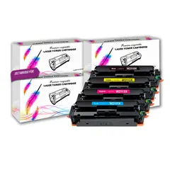 FIVEX - Kit de Toner HP Compatible 206X Negro y colores M282 M255