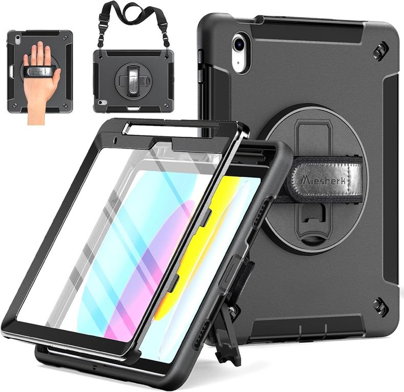 FUNDA ARMOR PARA TABLET IPAD 10TH GEN 109 NEGRO