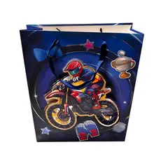 GENERICO - Bolsas de regalo con efecto relieve 32cm x 17cm x 10cm