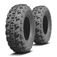 GENERICO - Set X2 LLANTA CUATRIMOTO AT23x7-10 6PR FORERUNNER EOS FRONT ATVUTV