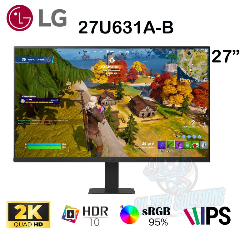 MONITOR PLANO 27U631A-B 27 QHD IPS100 Hz 5Ms HDMI HDR10